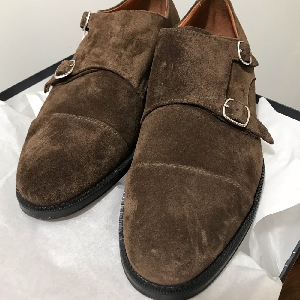 Doucal's Italian luxury beautiful shoes, 43.5/10.5US NIB$695